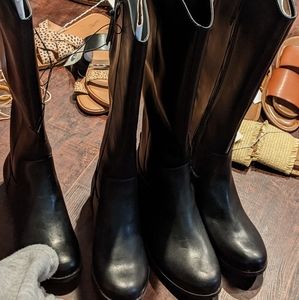 Women's Brisa Faux Leather Riding Boots - Universa